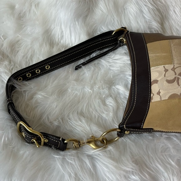 Coach Patchwork Hobo Shoulder Bag - Picture 6 of 11